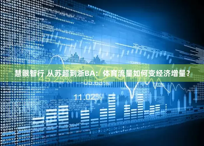 慧眼智行 从苏超到浙BA：体育流量如何变经济增量？